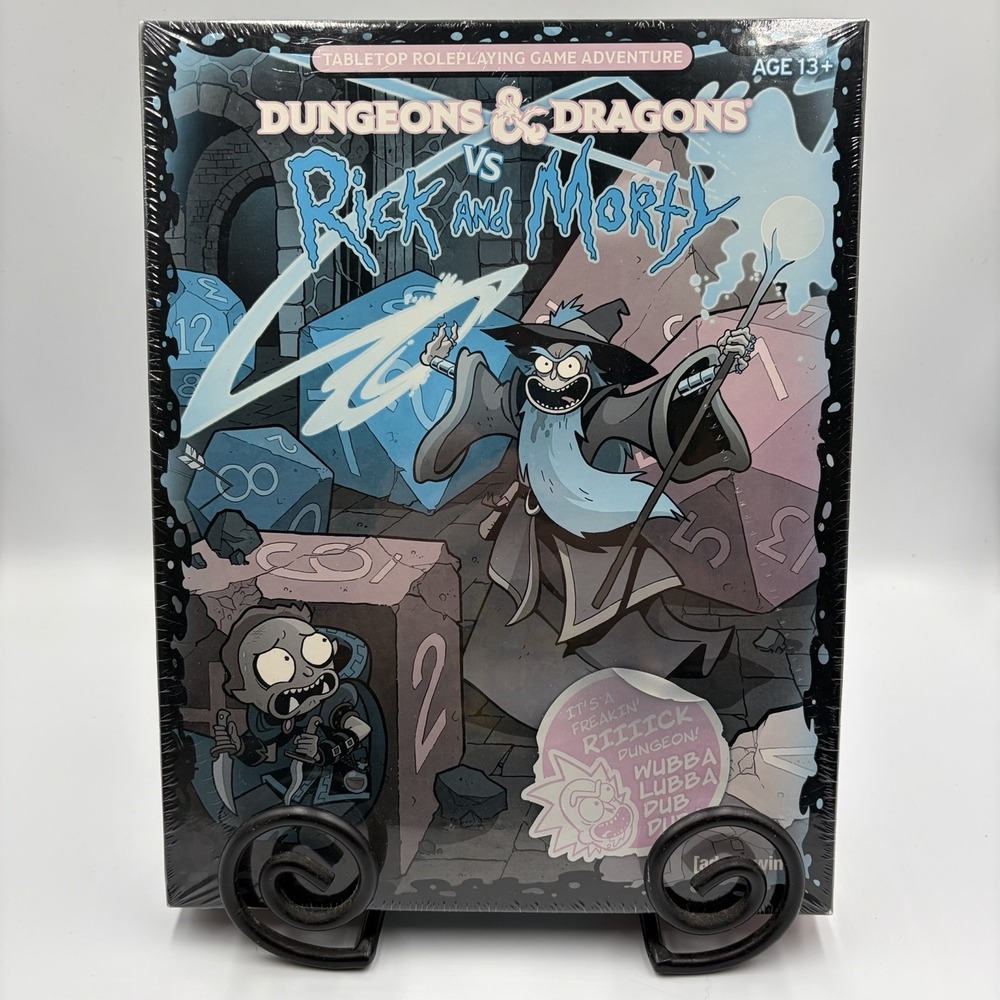 Dungeons & Dragons vs Rick and Morty Tabletop Roleplaying Game Brand New 2019